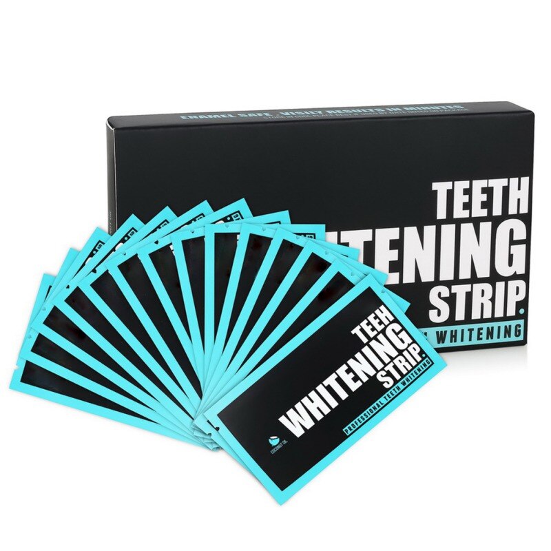 14 PCS Tooth Whitening Fast-Result Non-Sensitive White Strips Teeth Whitening Strips Teeth Whitening Kit