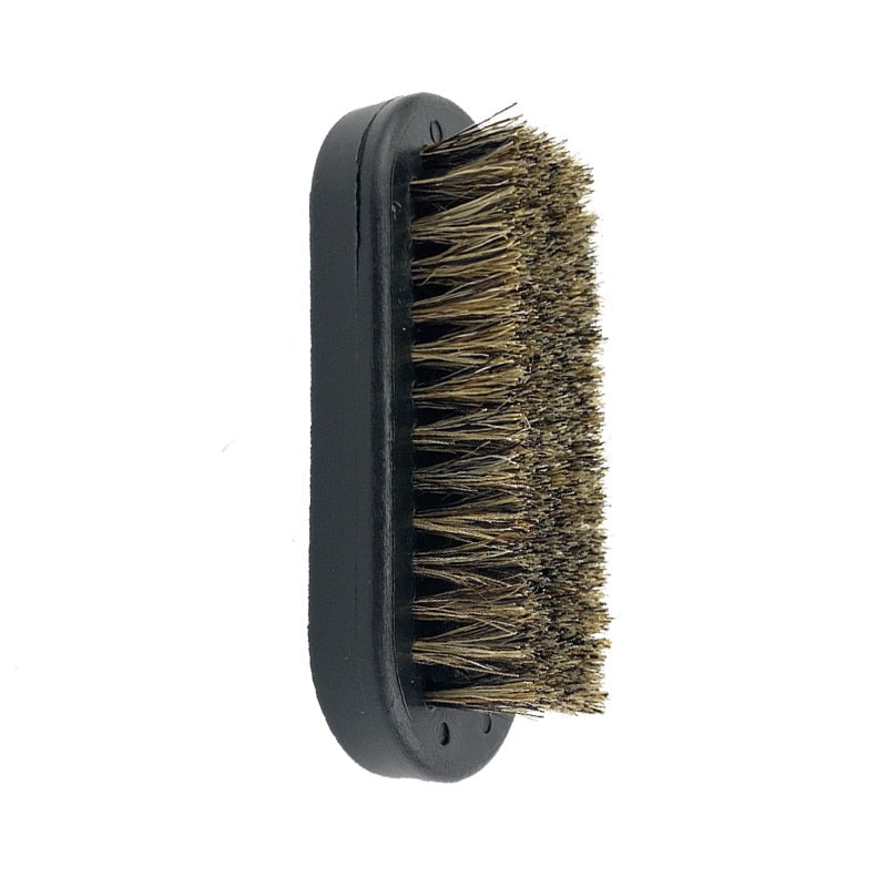 2022 New Natural Premium Men Beard Brush Vintage Wood Beard Comb for Mustache Shaving Face Massage Facial Hair Cleaning