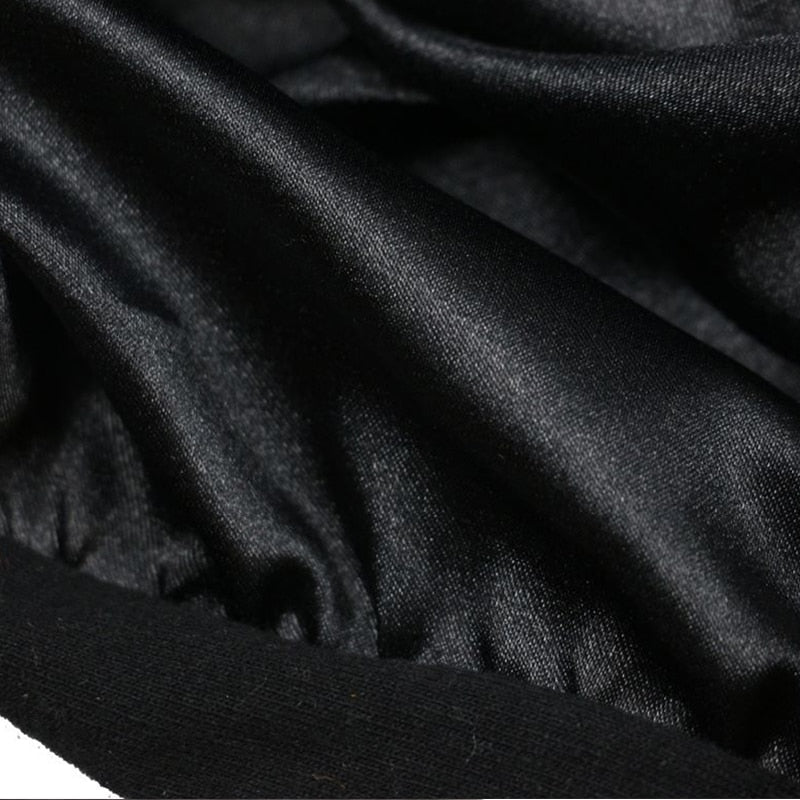 Modal Satin Spring Turban for Men Twist Head Wraps for Men Stretch Tie for Hair Headscarf Breathable Hat Hood Headscarf Beanies