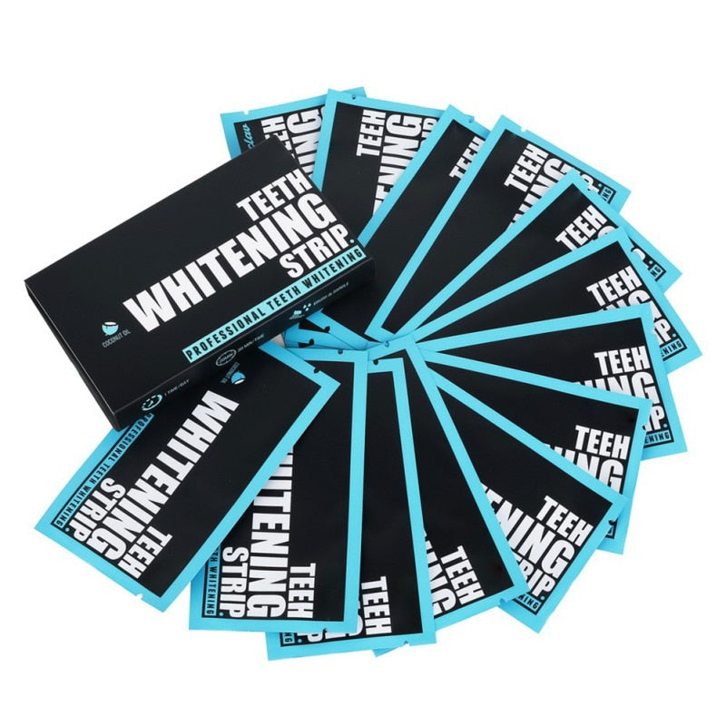 14 PCS Tooth Whitening Fast-Result Non-Sensitive White Strips Teeth Whitening Strips Teeth Whitening Kit