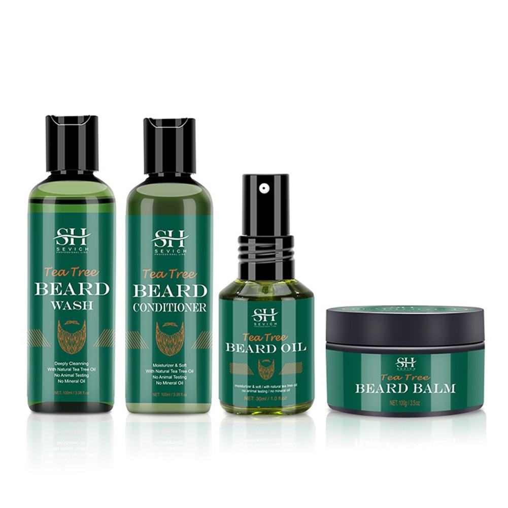 2023 Beard Cream For Men Natural Tea Tree Beard Moisturizing Effect Beard Conditioner Beard Care Styling Cream Oil