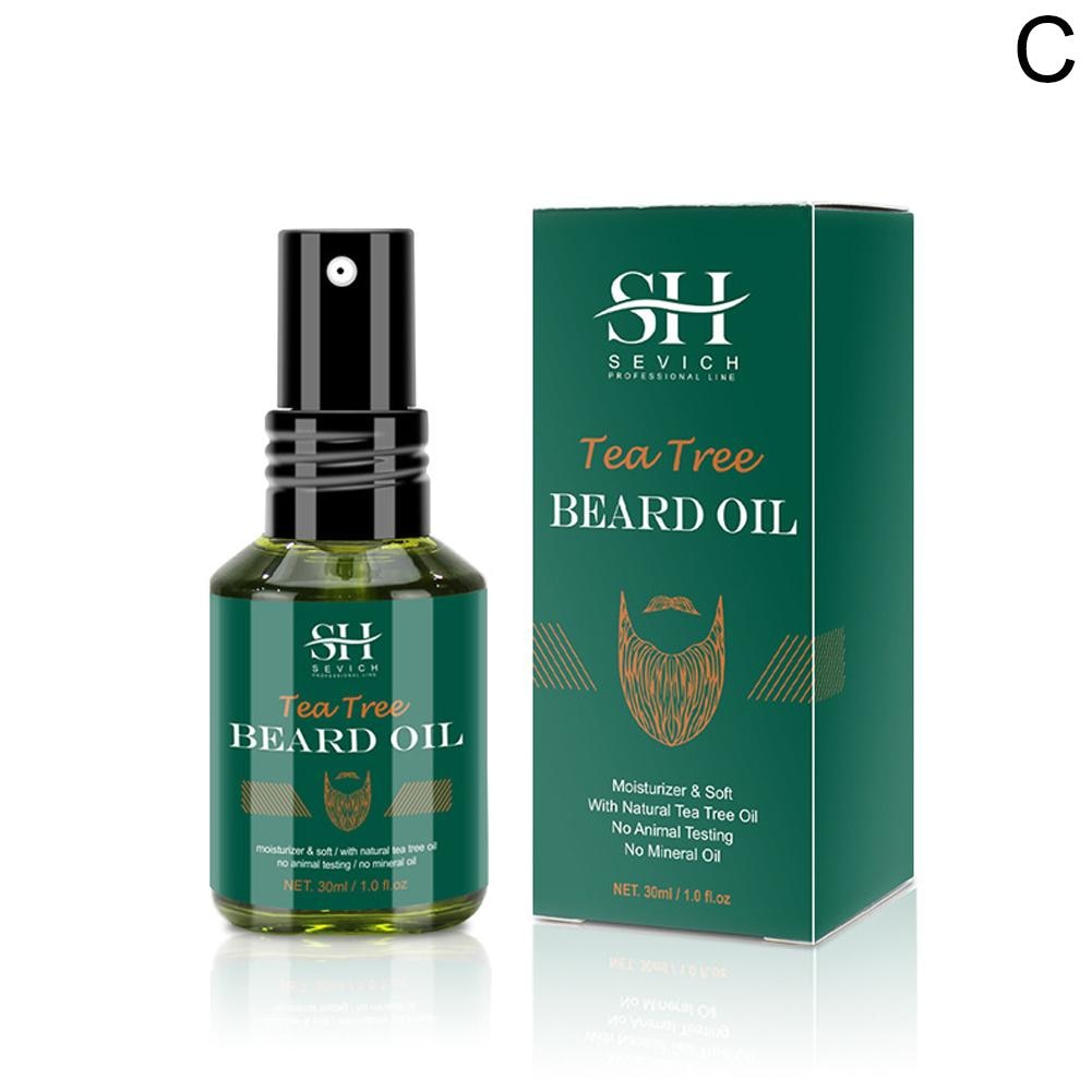 2023 Beard Cream For Men Natural Tea Tree Beard Moisturizing Effect Beard Conditioner Beard Care Styling Cream Oil