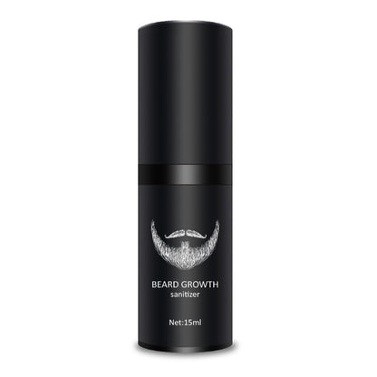 4Pcs/set Men Beard Growth Kit Professional Hair Growth Enhancer Set Beard Care Nourishing with Beard Growth Roller Massage Comb