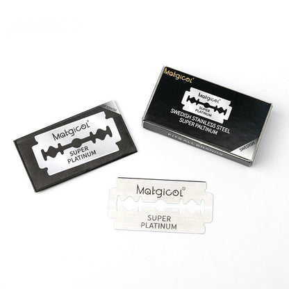 100/50/30 pcs Razor Blades For Double Edge Razor,Stainless Steel Blades Used for Folding Knife with Shaving &amp; Hair Removal