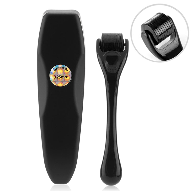 4Pcs/set Men Beard Growth Kit Professional Hair Growth Enhancer Set Beard Care Nourishing with Beard Growth Roller Massage Comb