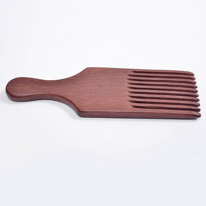Beard Pick for Men Wooden Comb Afro Hair Lift Combs Wooden Beard Comb Wood Hair Pick Comb Beard Pick Comb