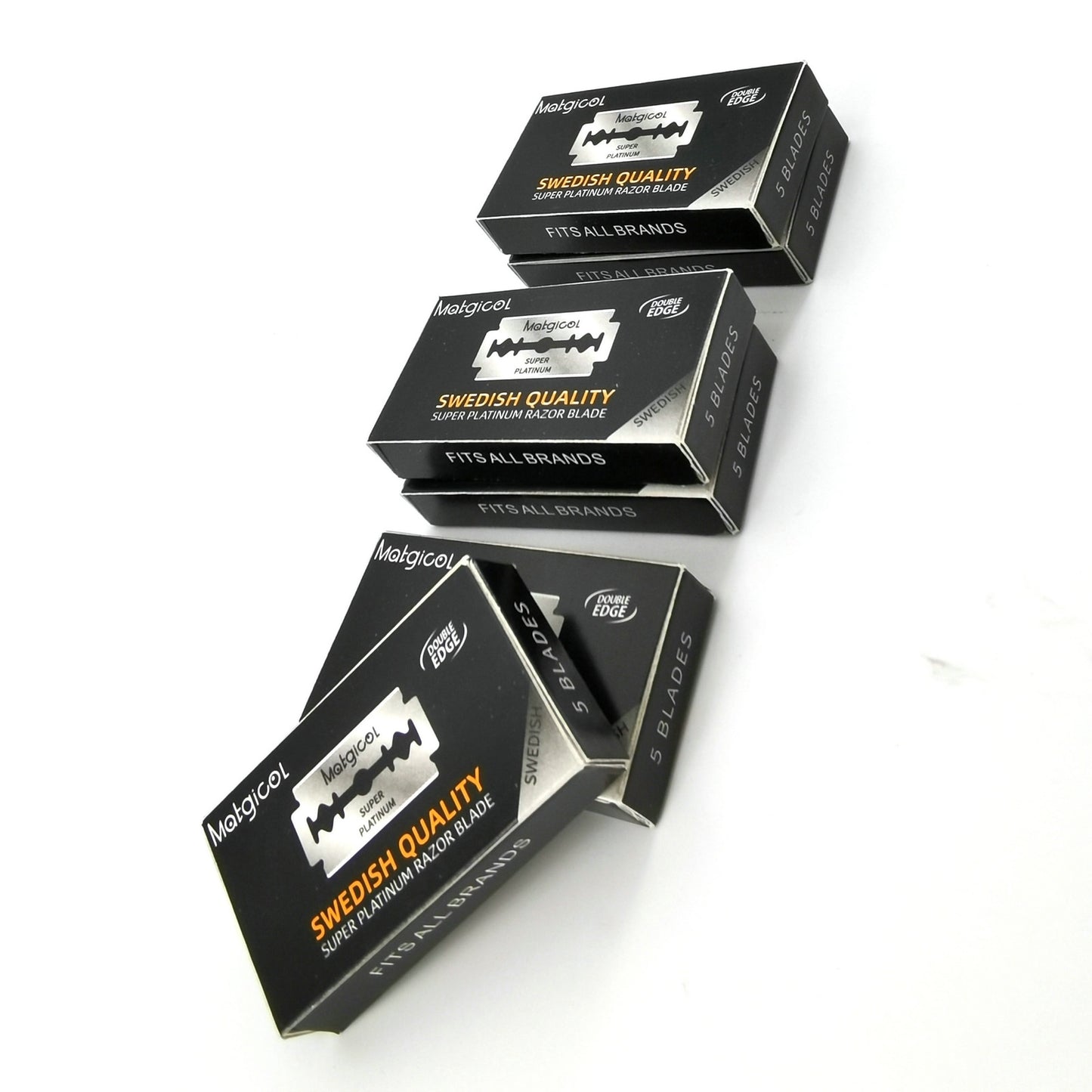 100/50/30 pcs Razor Blades For Double Edge Razor,Stainless Steel Blades Used for Folding Knife with Shaving &amp; Hair Removal