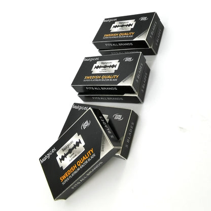 100/50/30 pcs Razor Blades For Double Edge Razor,Stainless Steel Blades Used for Folding Knife with Shaving &amp; Hair Removal