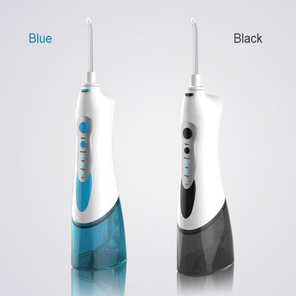 Oral Irrigator Portable Dental Water Flosser for Bridges Care Large Capacity 4 Replacement Tips Professional Irrigador Dental
