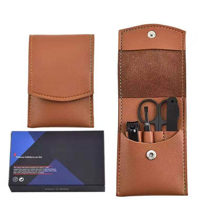 New 16 In 1 Nail Cutter Professional Stainless Steel Scissors Grooming Kit Art Cuticle Utility Tools Nail Clipper Manicure Set