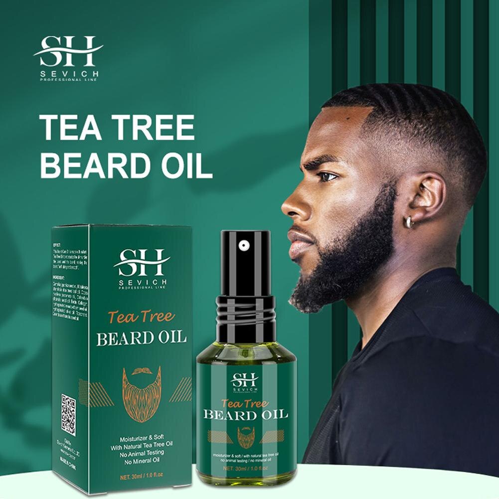 2023 Beard Cream For Men  Natural Tea Tree Beard Moisturizing Effect Beard Conditioner Beard Care Styling Cream Oil