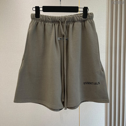 FW21 New Men&#39;s Essentials Summer Shorts Reflective Letter Streetwear Hip Hop Quick-Drying And Breathable Cotton Sports Shorts