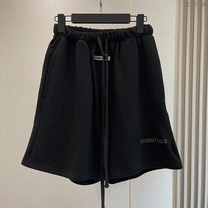 FW21 New Men&#39;s Essentials Summer Shorts Reflective Letter Streetwear Hip Hop Quick-Drying And Breathable Cotton Sports Shorts