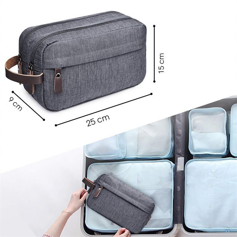 Travel Mens Toiletry Bag Women Cosmetic Necessaire Case Waterproof Ladies Makeup Bag Beauty Wash Pouch Handbag Organizer