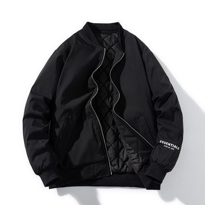 Mens fashion clothing trends bomber jacket couple clothes Autumn And Winter windbreaker  Varsity Outerwear & Coats korean style
