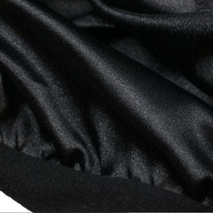 Modal Satin Spring Turban for Men Twist Head Wraps for Men Stretch Tie for Hair Headscarf Breathable Hat Hood Headscarf Beanies