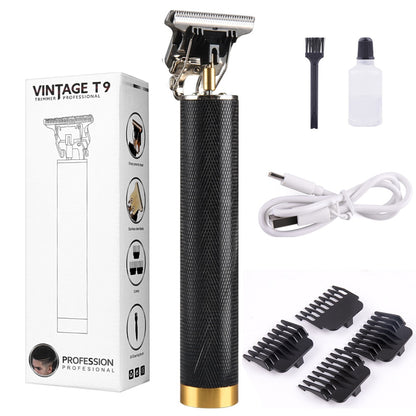 Men's Barber Retro T9 Hair Trimmer Professional Razor Trimmer Kemei Heyar Cut Machine Wireless Hair Clipper Beard Man Shaving