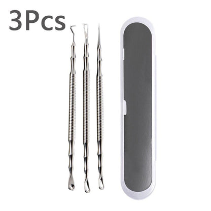 Pimples Blackhead Clip Tweezers Acne Blackhead Removal Needles Beauty Artifact Blemish Extractor Remover Needle Tool Wholesale