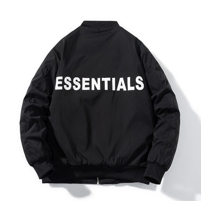 Mens fashion clothing trends bomber jacket couple clothes Autumn And Winter windbreaker  Varsity Outerwear & Coats korean style