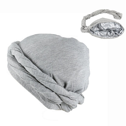 Modal Satin Spring Turban for Men Twist Head Wraps for Men Stretch Tie for Hair Headscarf Breathable Hat Hood Headscarf Beanies