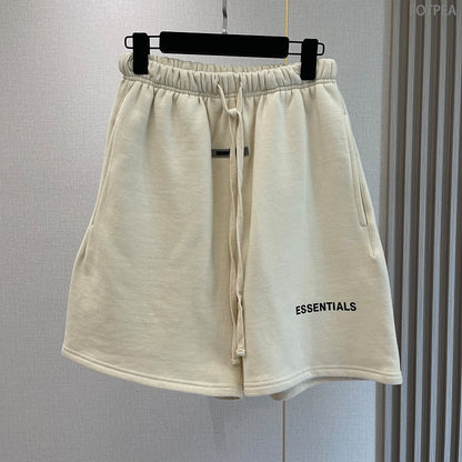 FW21 New Men&#39;s Essentials Summer Shorts Reflective Letter Streetwear Hip Hop Quick-Drying And Breathable Cotton Sports Shorts