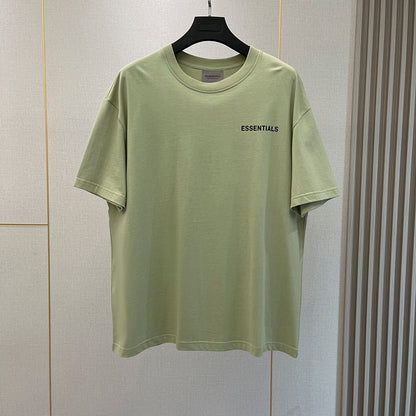 Summer New Essentials T-Shirts High street Hip-Hop Style 100% Cotton Quality Men and Women Oversized Sport T-Shirt