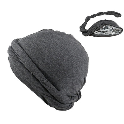 Modal Satin Spring Turban for Men Twist Head Wraps for Men Stretch Tie for Hair Headscarf Breathable Hat Hood Headscarf Beanies