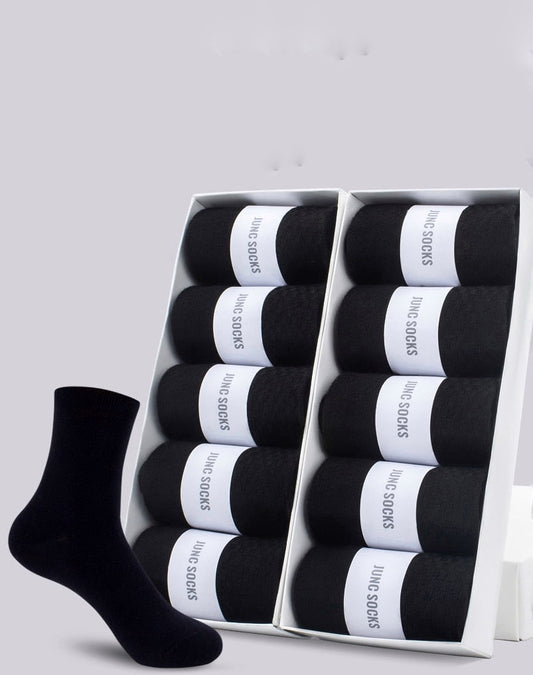 HSS Brand Men&#39;s Cotton Socks New Style Black Business Men Socks Soft Breathable Summer Winter for Male Socks Plus Size (6.5-14)