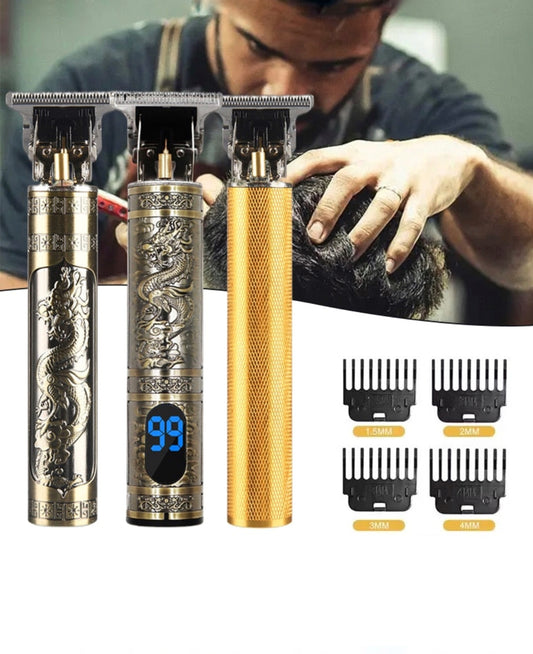 Men's Barber Retro T9 Hair Trimmer Professional Razor Trimmer Kemei Heyar Cut Machine Wireless Hair Clipper Beard Man Shaving
